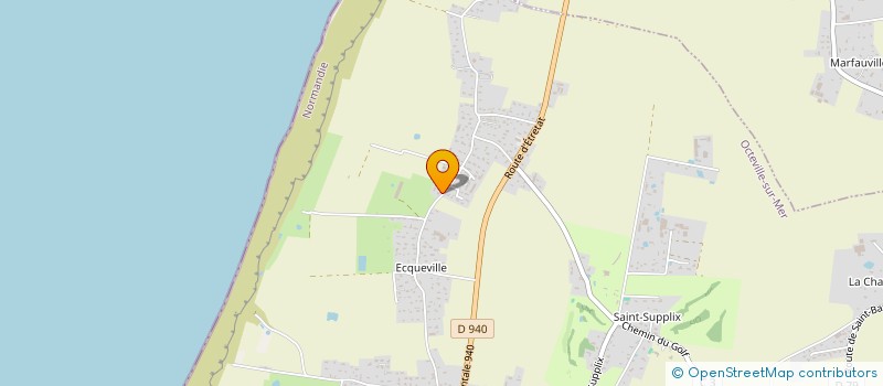 localisation de l'entreprise SCI GRAVILLE  OCTEVILLE-SUR-MER