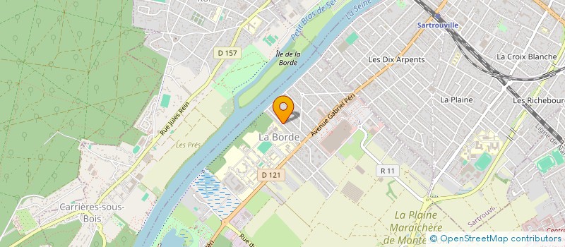 localisation de l'entreprise SCI GRAY  MONTESSON