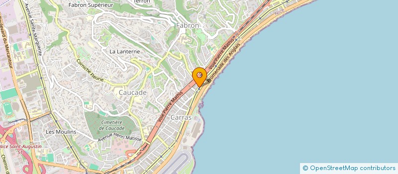 localisation de l'entreprise SCI GRAZIELLA à NICE