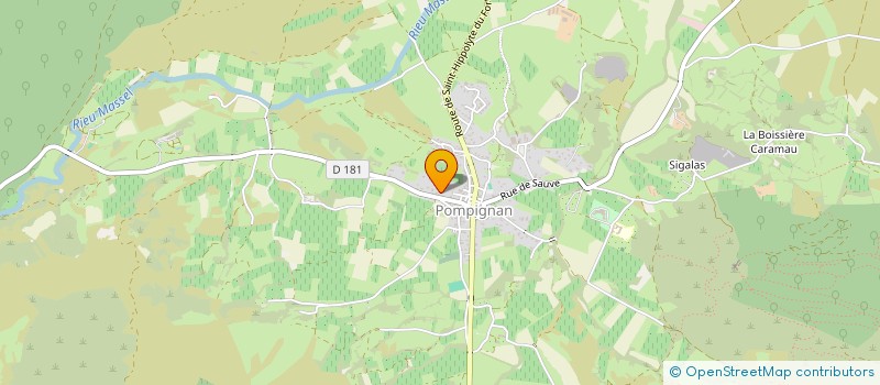 localisation de l'entreprise SCI GRAZY  CONQUEYRAC