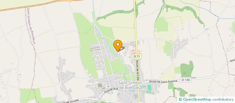 localisation de l'entreprise SCI GRDM  SAINT-SIMEON-DE-BRESSIEUX