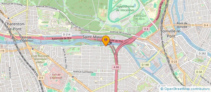 localisation de l'entreprise SCI GREASQUE MASA à MAISONS-ALFORT