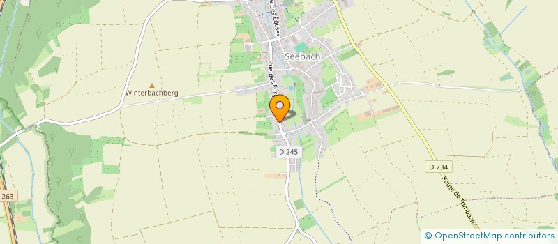 localisation de l'entreprise SCI GREBERT  SEEBACH