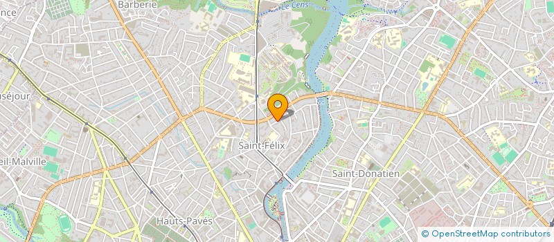 localisation de l'entreprise SCI GREBERT  NANTES