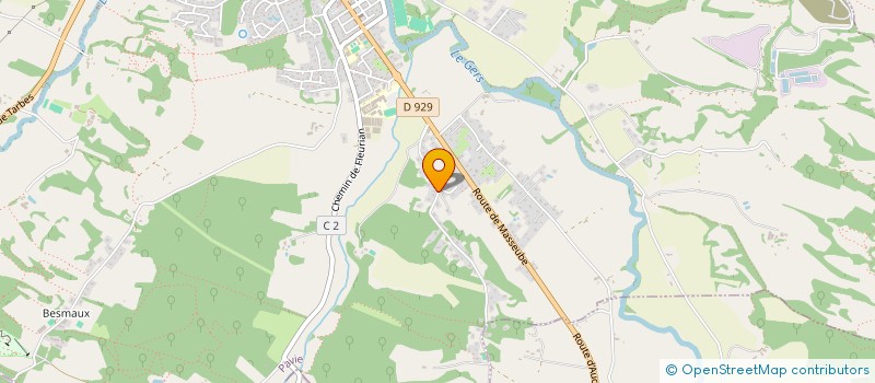 localisation de l'entreprise SCI GREC  PAVIE