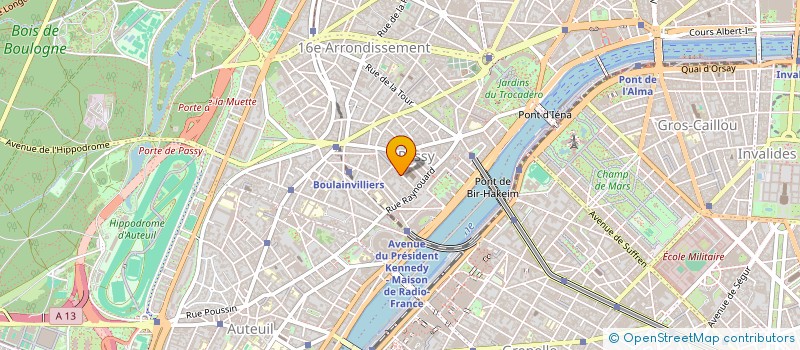 localisation de l'entreprise SCI GRECA IMMOBILIER  PARIS