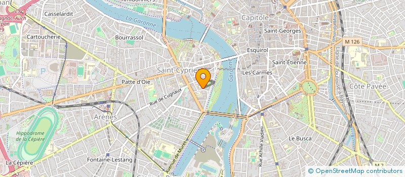 localisation de l'entreprise SCI GRECE à TOULOUSE