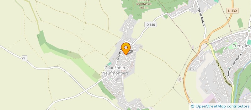 localisation de l'entreprise SCI GRECO  CHAUCONIN-NEUFMONTIERS