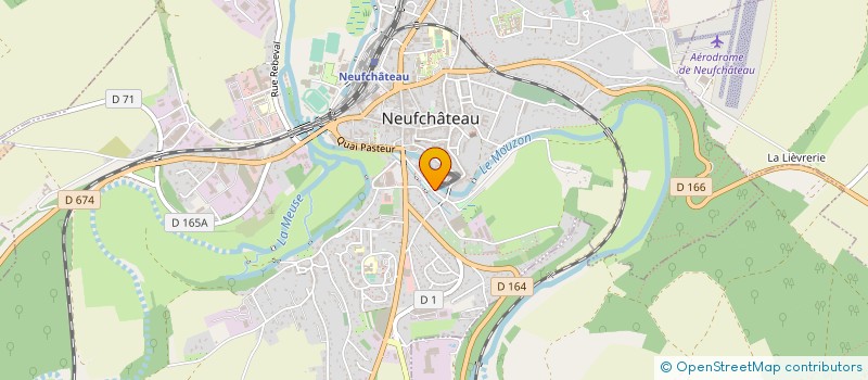 localisation de l'entreprise SCI GRECO à NEUFCHATEAU