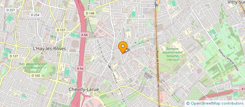 localisation de l'entreprise SCI GRECOS  L'HAY-LES-ROSES