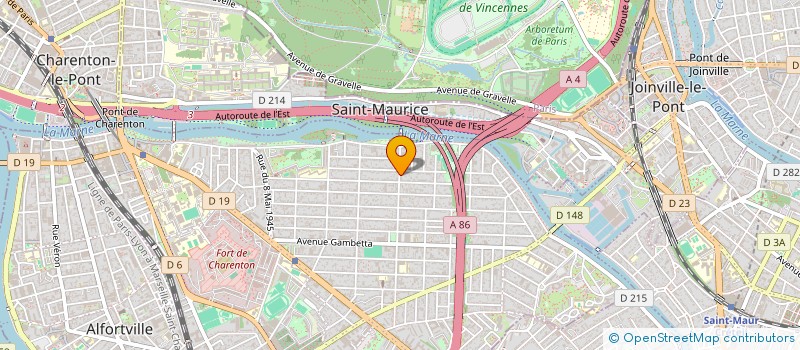 localisation de l'entreprise SCI GREDAJO à MAISONS-ALFORT