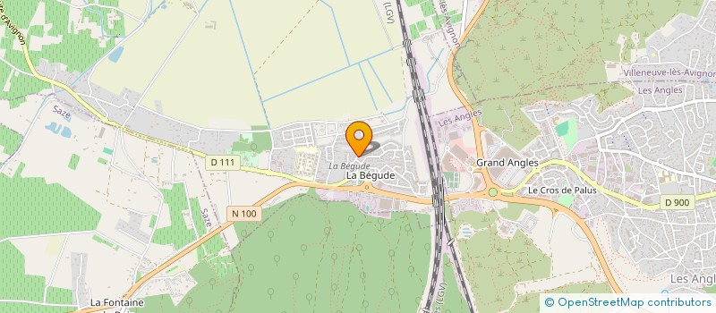 localisation de l'entreprise SCI GREEN 1  SAZE