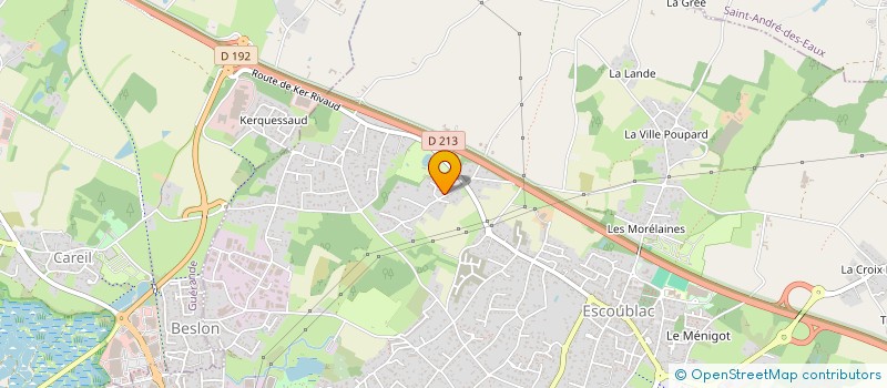 localisation de l'entreprise SCI GREEN BAY  LA BAULE-ESCOUBLAC