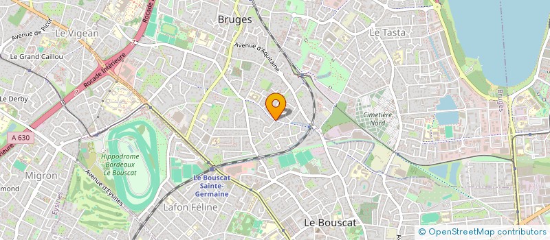 localisation de l'entreprise SCI GREEN ISLAND  BRUGES