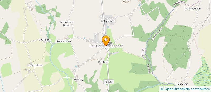 localisation de l'entreprise SCI GREEN MAN FARM  LANGONNET