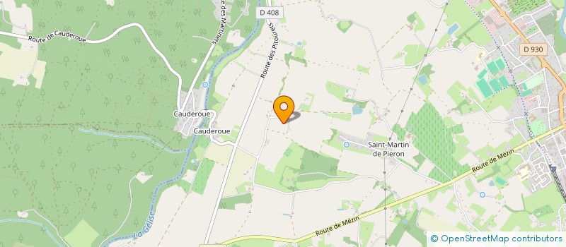 localisation de l'entreprise SCI GREEN PARK  NERAC