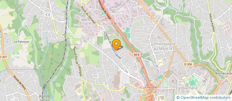 localisation de l'entreprise SCI GREENO  ECULLY