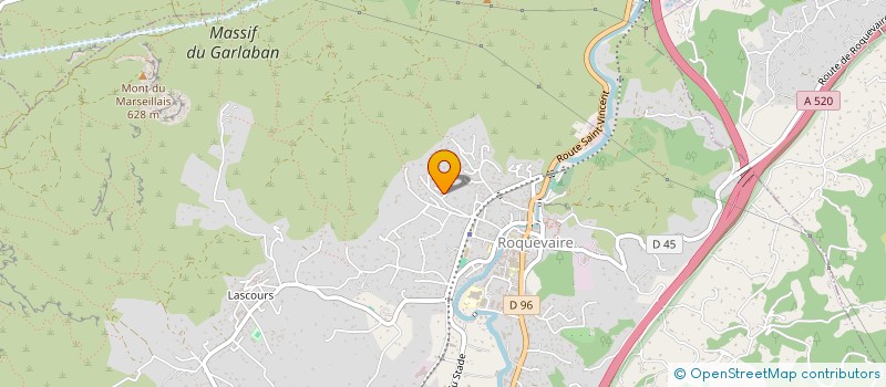 localisation de l'entreprise SCI GREENSTONE  ROQUEVAIRE