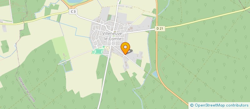 localisation de l'entreprise SCI GREENWOOD  VILLENEUVE-LE-COMTE