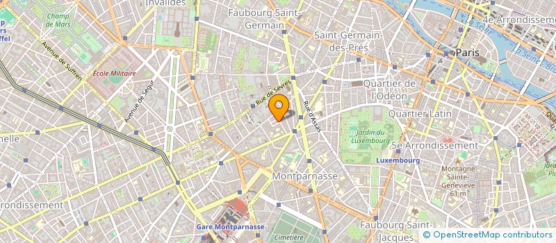 localisation de l'entreprise SCI GREG 24  PARIS