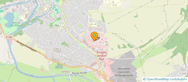 localisation de l'entreprise SCI GREG à VERDUN