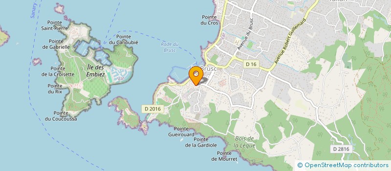localisation de l'entreprise SCI GREG à SIX-FOURS-LES-PLAGES