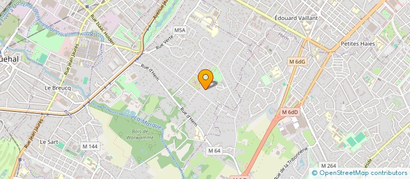 localisation de l'entreprise SCI GREGA à CROIX