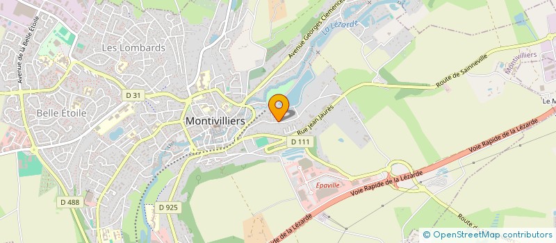 localisation de l'entreprise SCI GREGETMATT  MONTIVILLIERS