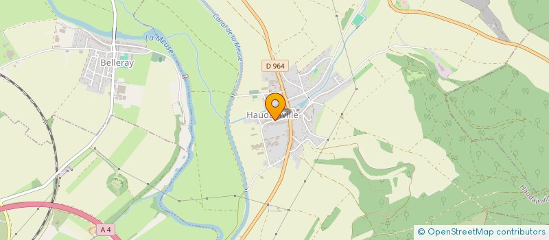 localisation de l'entreprise SCI GREGO ET FILS à HAUDAINVILLE