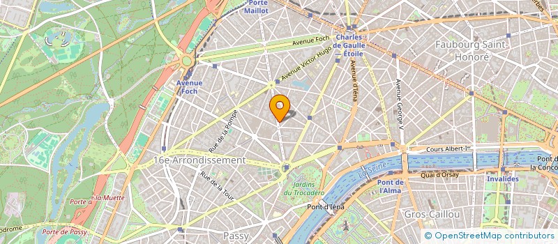 localisation de l'entreprise SCI GREGOIRE à PARIS