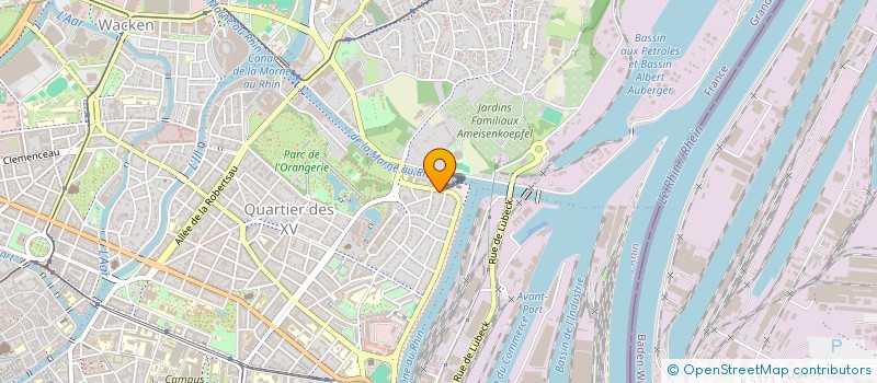 localisation de l'entreprise SCI GREGOIRE à STRASBOURG