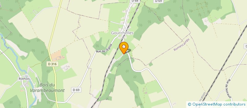 localisation de l'entreprise SCI GREGOIRE  GOURCHELLES