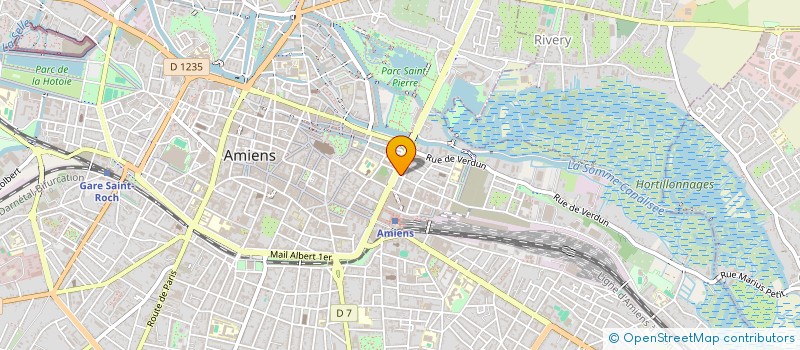 localisation de l'entreprise SCI GREGOIRE à AMIENS