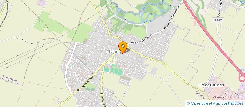 localisation de l'entreprise SCI GREGOIRE  CHAURAY