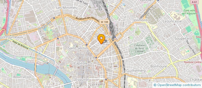 localisation de l'entreprise SCI GREGOIRE-BESSAC à TOULOUSE
