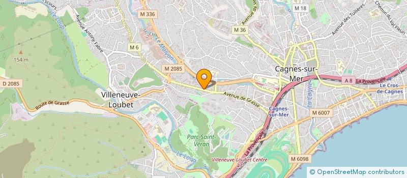 localisation de l'entreprise SCI GREGORY à CAGNES-SUR-MER