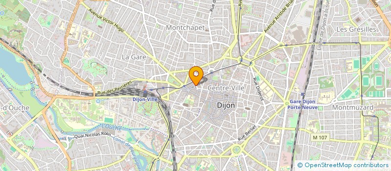 localisation de l'entreprise SCI GREGORY à DIJON