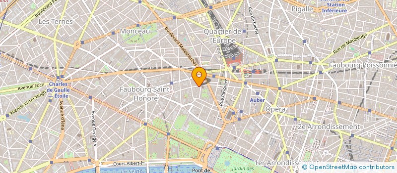 localisation de l'entreprise SCI GREGORY CA  PARIS