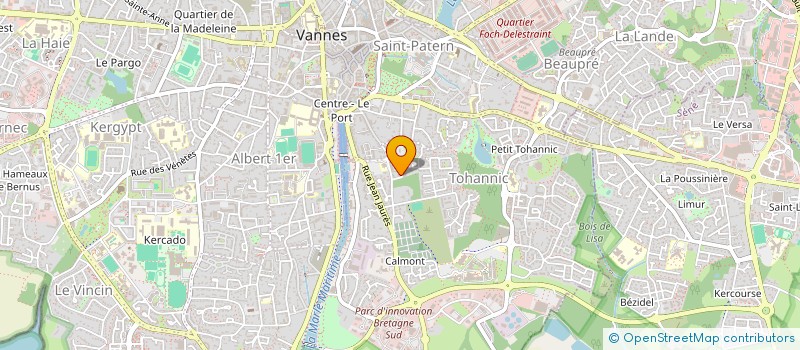 localisation de l'entreprise SCI GREGORY HEMIDY IMMOBILIER à VANNES