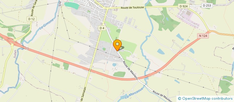 localisation de l'entreprise SCI GREGYLI  GIMONT