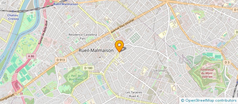 localisation de l'entreprise SCI GREIC à RUEIL-MALMAISON