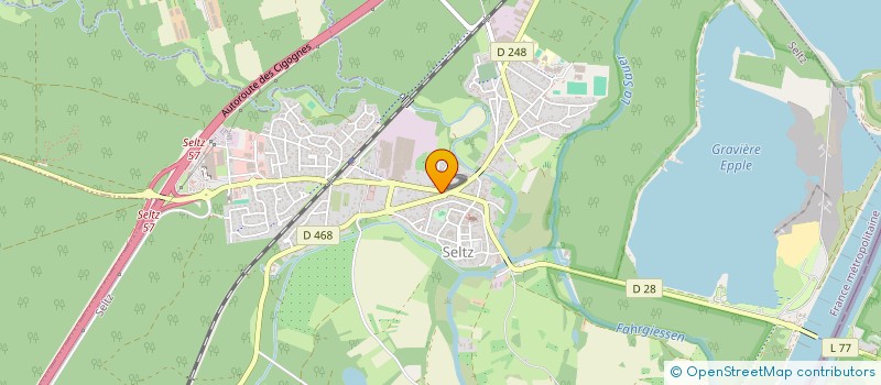 localisation de l'entreprise SCI GREINER  NIEDERRDERN