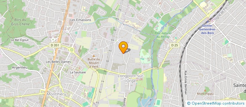 localisation de l'entreprise SCI GREL à LONGPONT-SUR-ORGE