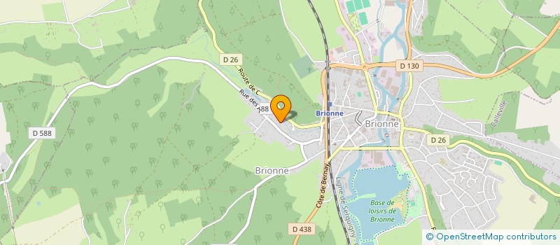 localisation de l'entreprise SCI GRELOU  BRIONNE