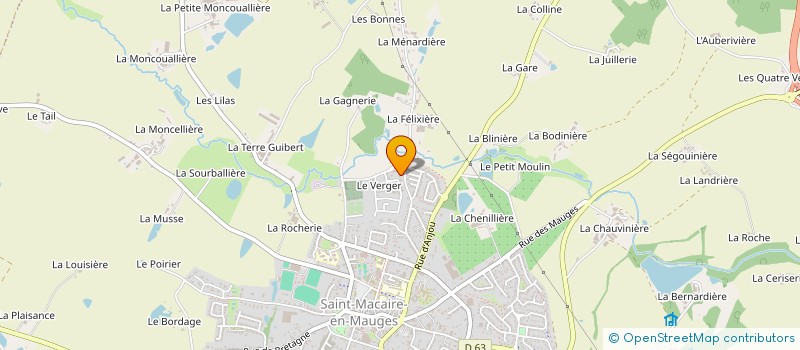 localisation de l'entreprise SCI GRELUCHARD à SEVREMOINE