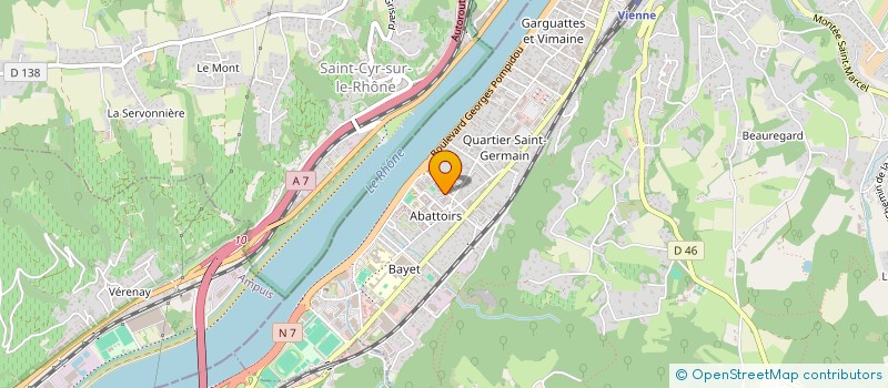 localisation de l'entreprise SCI GREMAR  SEYSSUEL