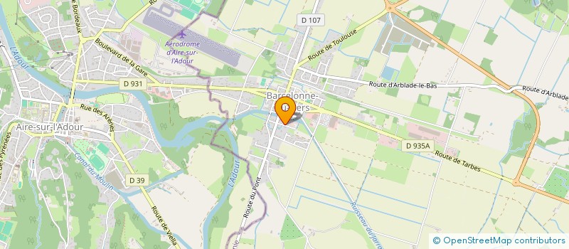 localisation de l'entreprise SCI GREMIAUX  BARCELONNE-DU-GERS