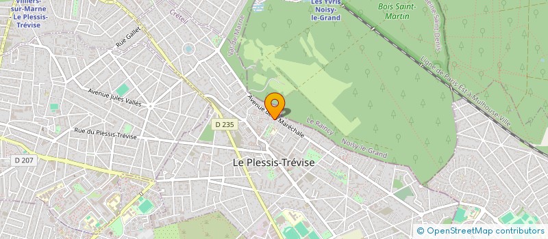 localisation de l'entreprise SCI GREMIC à LE PLESSIS-TREVISE