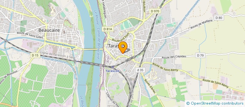 localisation de l'entreprise SCI GREMO  TARASCON