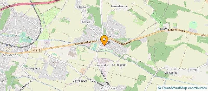 localisation de l'entreprise SCI GRENADE-GARONNE  BEAUPUY